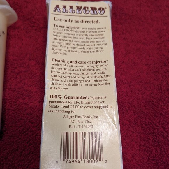 Flavor Injector Meat Marinade - Picture 2 of 5